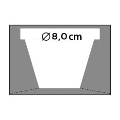 Runder Pflanztopf Im Modernen Design Aus Beton - Braqueno -Gartenwelt Geschaft runder pflanztopf im modernen design aus beton braqueno6