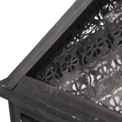 Rustikale Stand Gartenlaternen Aus Holz - Laterne Rustik -Gartenwelt Geschaft rustikale stand gartenlaternen aus holz laterne rustik4