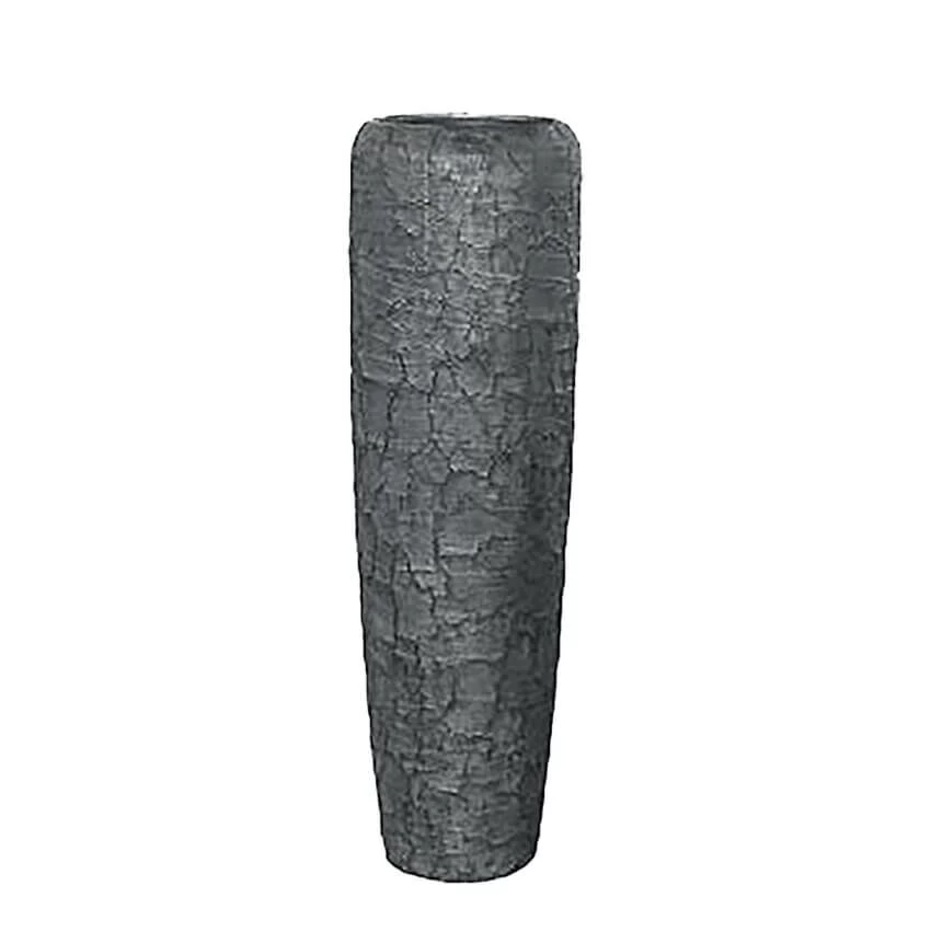 Schicke Indoor Vase - XXL - Grau - Mit Einsatz - Tekle 2 Schicke Indoor Vase - XXL - Grau - Mit Einsatz - Tekle – Bild 2