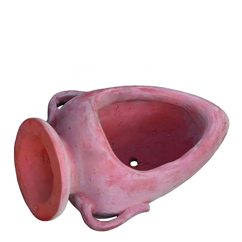 Schöne Gartenamphore - Terrakotta - Liegend - Emerenzia 1 Schöne Gartenamphore - Terrakotta - Liegend - Emerenzia