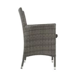 Schöner Gartenstuhl Mit Polyrattan - Gartensessel Fea -Gartenwelt Geschaft schoener gartenstuhl mit polyrattan gartensessel fea3