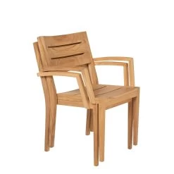 Schöner Stapelbarer Gartenstuhl Aus Teakholz - Ella Stapelstuhl -Gartenwelt Geschaft schoener stapelbarer gartenstuhl aus teakholz ella stapelstuhl4