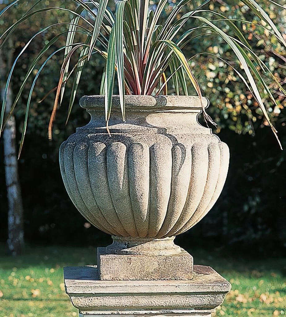 Stein Gartenvase Antik - Buckinghamshire 2 Stein Gartenvase Antik - Buckinghamshire – Bild 2