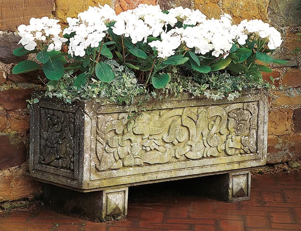 Steinfüße Für Blumenkübel - Coley Park 2 Steinfüße Für Blumenkübel - Coley Park – Bild 2