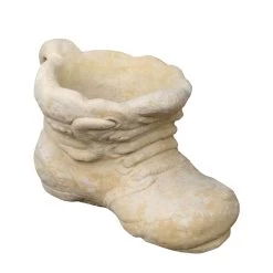 Steinguss Gartenfigur - Schuh Zum Bepflanzen Für Dekoration - Sepatu