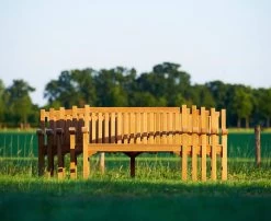 Stilvolle Gartenbank - Teakholz - Mit Armlehne - Ivy Gartenbank -Gartenwelt Geschaft stilvolle gartenbank teakholz mit armlehne ivy gartenbank5