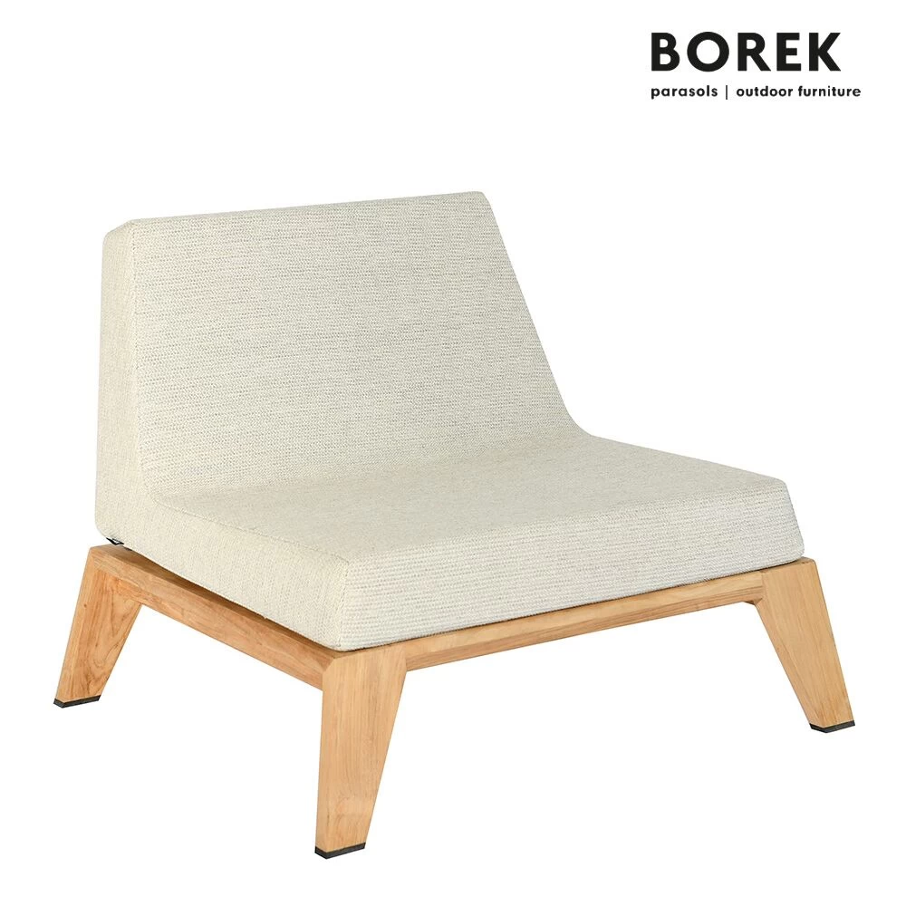 Teak Loungesessel Für Den Garten Mit Polster Und Rollen Von Borek - Hybrid Loungechair 1 Teak Loungesessel Für Den Garten Mit Polster Und Rollen Von Borek - Hybrid Loungechair