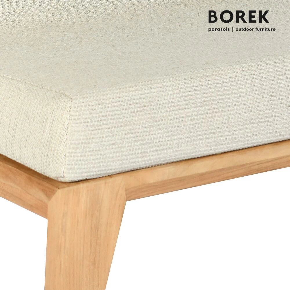 Teak Loungesessel Für Den Garten Mit Polster Und Rollen Von Borek - Hybrid Loungechair 2 Teak Loungesessel Für Den Garten Mit Polster Und Rollen Von Borek - Hybrid Loungechair – Bild 2