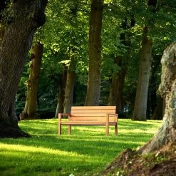 Teakholz Gartenbank Mit Rückenlehne - Modern - Lucy Gartenbank -Gartenwelt Geschaft teakholz gartenbank mit rueckenlehne modern lucy gartenbank3