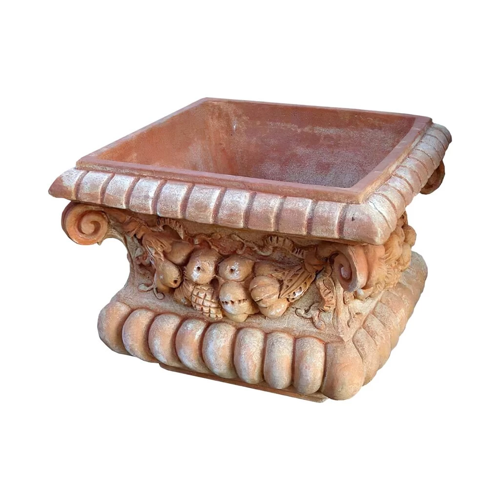 Terrakotta Pflanzkübel - Einzigartig - Riccio 1 Terrakotta Pflanzkübel - Einzigartig - Riccio