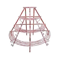 Vintage Blumenständer Aus Schmiedeeisen 4 Etagen - Roux