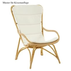 Weißer Relax-Sessel Für Den Garten Mit Hoher Rückenlehne - Gartensessel Elina -Gartenwelt Geschaft weisser relax sessel fuer den garten mit hoher rueckenlehne gartensessel elina4