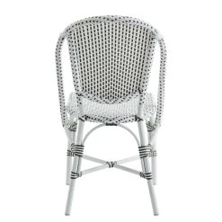 Weißer Stapelstuhl Für Den Garten Mit Punkte Motiv - Gartenstuhl Risa -Gartenwelt Geschaft weisser stapelstuhl fuer den garten mit punkte motiv gartenstuhl risa3