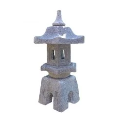 Wertvolle Japanische Steinlaterne Für Den Garten