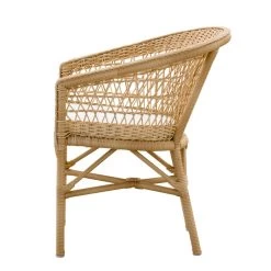 Wetterbeständiger Korbstuhl Aus Aluminium Und Rattan - Gartenstuhl Ivar -Gartenwelt Geschaft wetterbestaendiger korbstuhl aus aluminium und rattan gartenstuhl ivar4