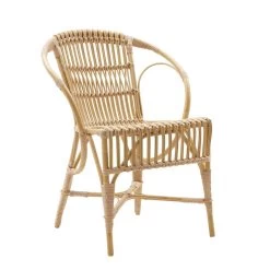 Wetterfester Outdoor Geflecht Stuhl Mit Alu Gestell - Gartenstuhl Emil