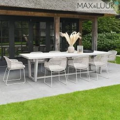 Wetterfester Outdoor Geflechtsessel In Beige Von Max & Luuk - Mary Gartenstuhl -Gartenwelt Geschaft wetterfester outdoor geflechtsessel in beige von max luuk mary gartenstuhl3