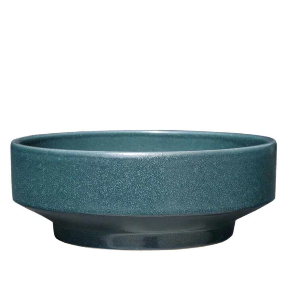 Winterfeste Pflanz- Oder Brunnenschale In Grün - Steinzeug - Rund - Fabula Verde 1 Winterfeste Pflanz- Oder Brunnenschale In Grün - Steinzeug - Rund - Fabula Verde