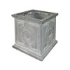 Würfel Pflanztopf Aus Stahl Oder Cortenstahl - Antik - Meraladus