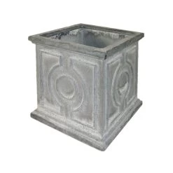 Würfel Pflanztopf Aus Stahl Oder Cortenstahl - Antik - Meraladus