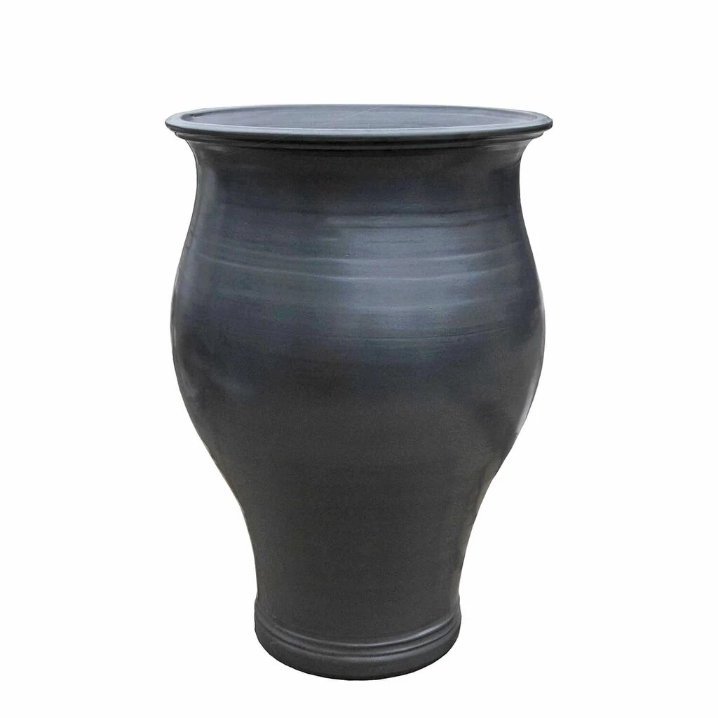XXL Blumenkübel In Eleganter Form - Anthrazit - Rund - Fabulosa Niger 1 XXL Blumenkübel In Eleganter Form - Anthrazit - Rund - Fabulosa Niger