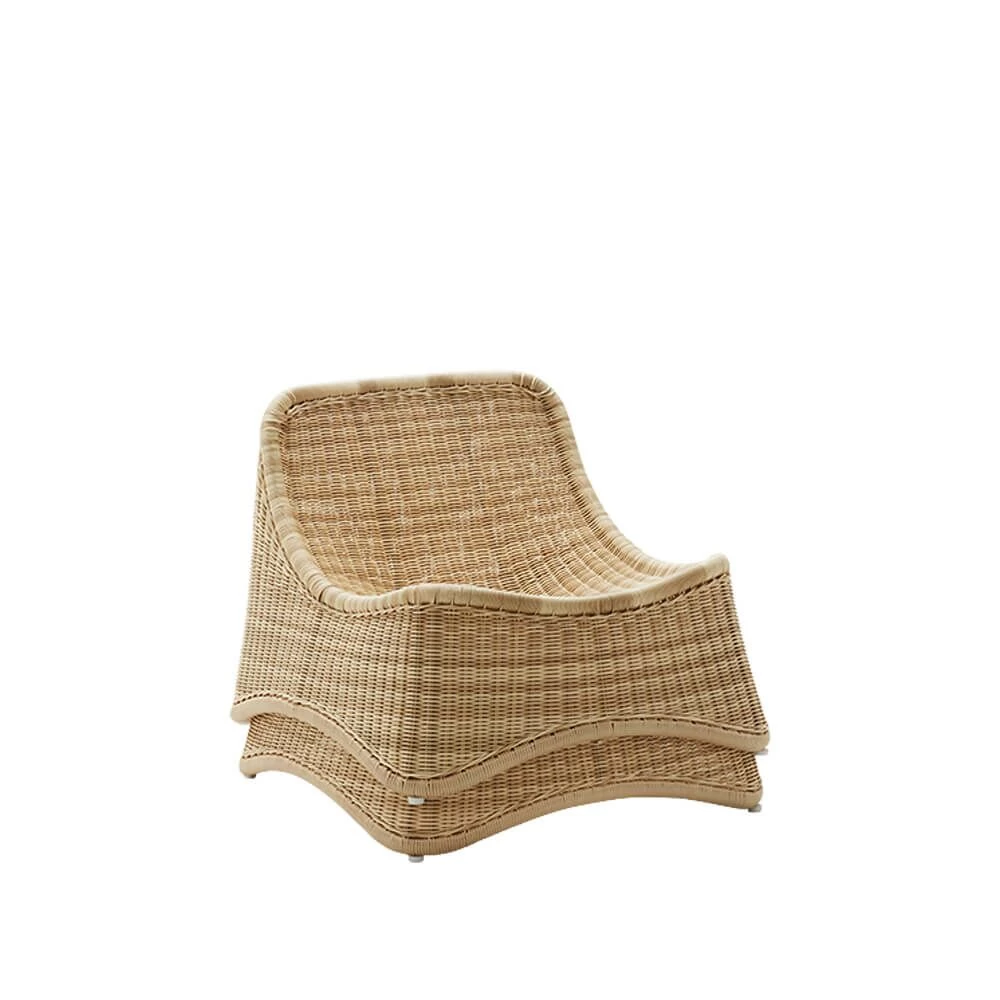 Zweiteiliger Relax Sessel Aus Wetterfesten Aluminium Und Polyrattan - Relaxsessel Maren 2 Zweiteiliger Relax Sessel Aus Wetterfesten Aluminium Und Polyrattan - Relaxsessel Maren – Bild 2